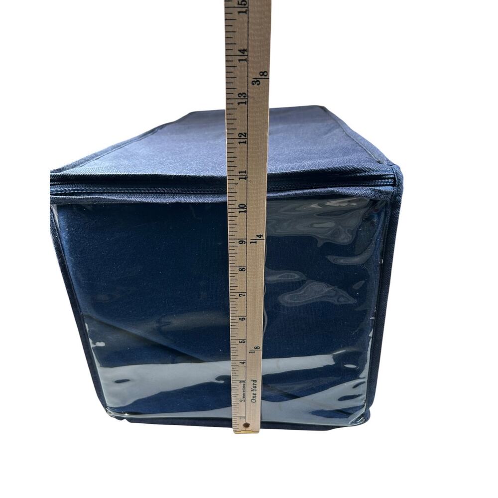 Drive Medical Folding Bed Wedge Pillow 10” – Navy Blue - Picture 7 of 9